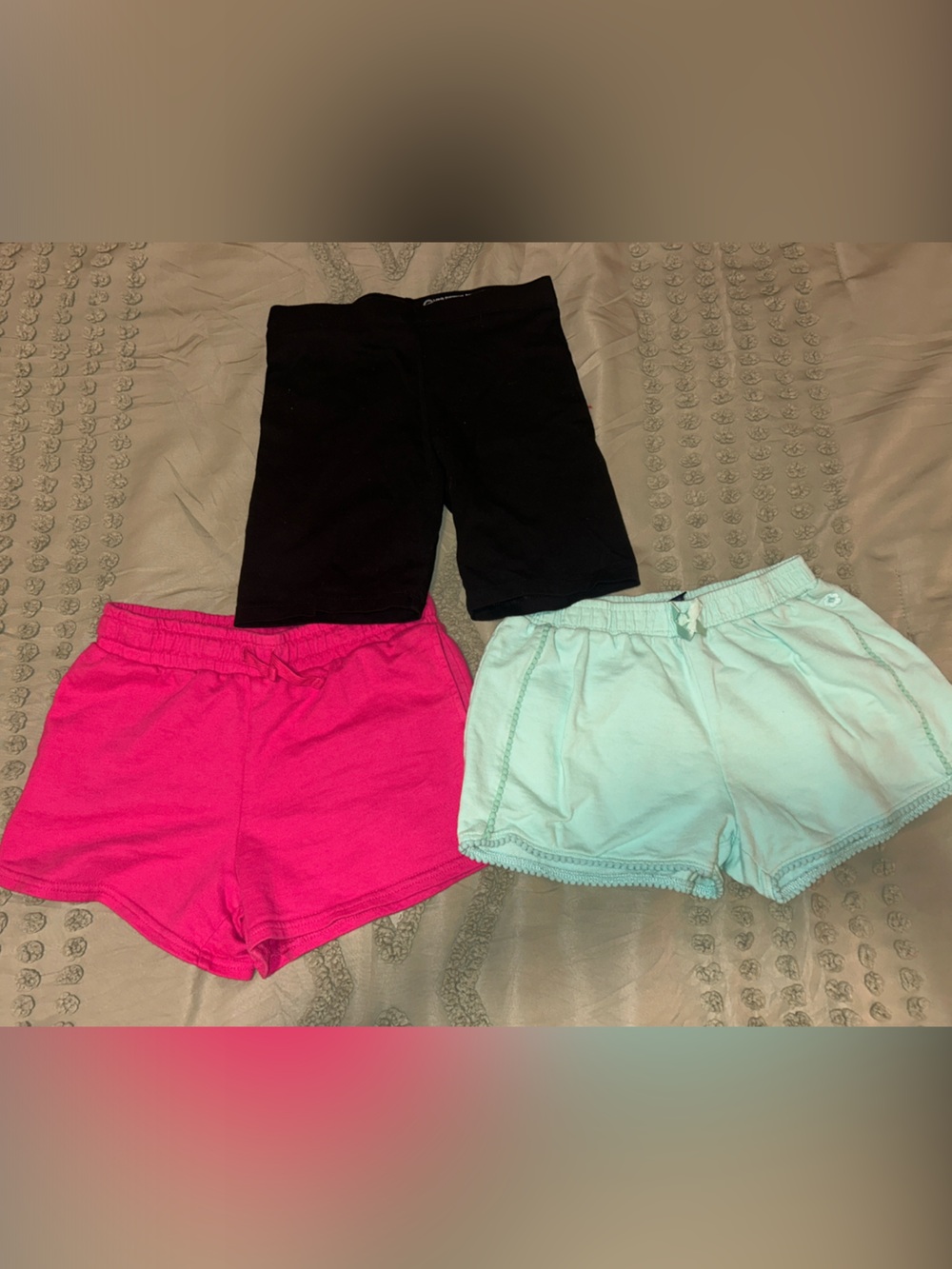 Lot of 3 Pairs of Girls Shorts Size 10, Carter’s, Limited Too, Wonder Nation